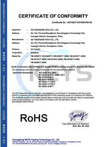  <span style="font-size:16px;"><span style="color:#545454;">ROHS Certificate</span></span> 