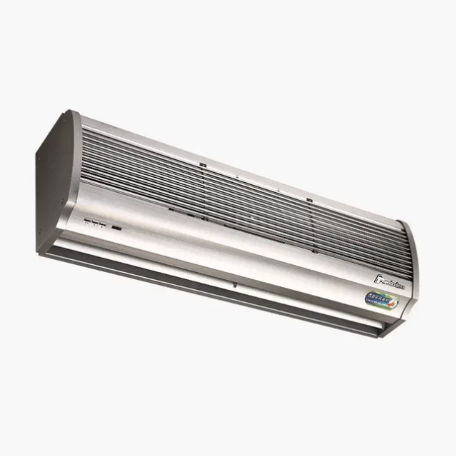 Do Heated Air Curtains Actually Save Energy in Winter?