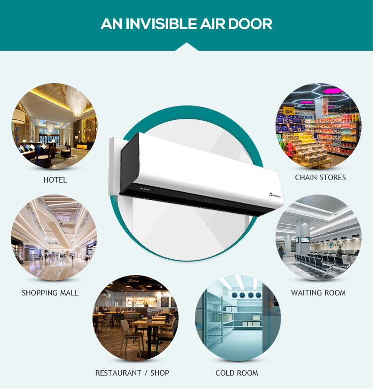 S3 Stainless Steel Series Air Curtain
