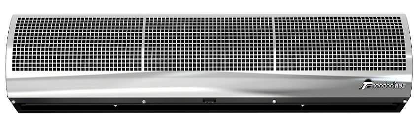 Air curtain sizing and alignment guide