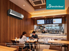 Theodoor Circulation Wall Fan for Room Air Movement Fan Cooling