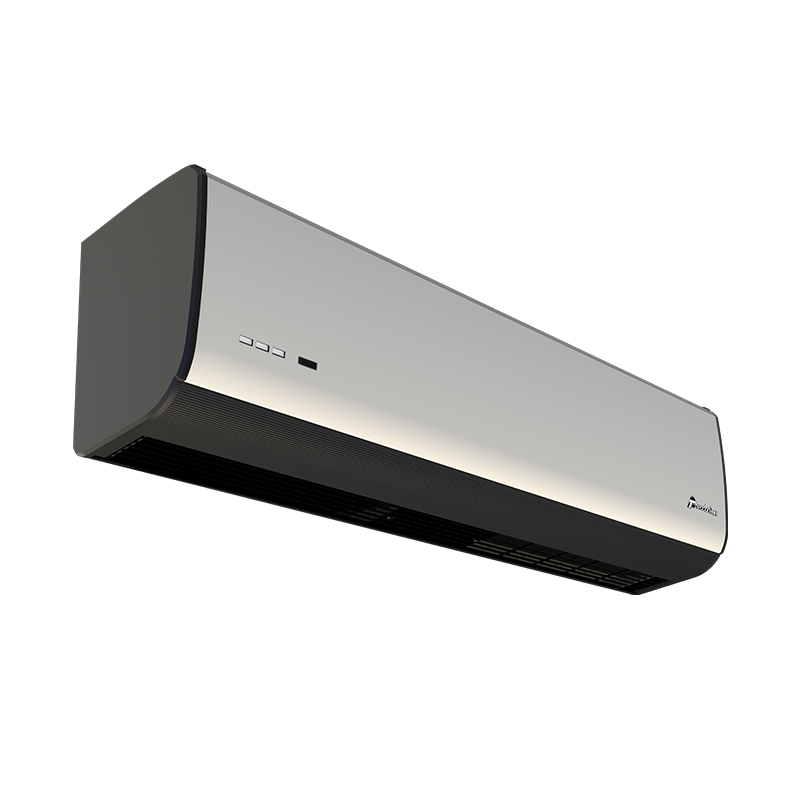 PTC Heated Air Curtain Installation